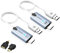 CZFULIN Wireless HDMI Transmitter and Receiver, 50M 4K Decode 1080P Output Plug & Play Portable 2.4G/5G Wireless HDMI Extender Kit for Desktop,PC,TV Box, PS5/4 to TV/Monitor/Projector