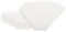 uxcell Lot de 100 filtres à café à 4 cônes, taille 102, filtres à café jetables en papier percolateur en fibre de bois naturelle non blanchie, convient pour verser sur le filtre à café goutte à