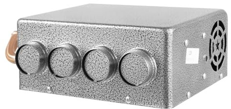 jiumxliu Radiateur soufflant 12 V 2 en 1 pour voiture, camping-car, bateau, camion, pelleteuse