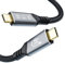 EUDOBEL USB 4 Thunderbolt 4 0,5m, Cavo Dati USB C 40Gbps, Ricarica Rapida 240W, Cavo Video USB C 4K@144Hz 8K@60Hz per eGPU, Thunderbolt 5, Thunderbolt 3, MacBook, SSD, Switch, Mac mini, Monitor, VR