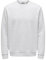ONLY & SONS Herren Onsceres Crew Neck Noos, Super Light Grey Melange, M