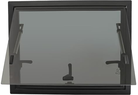 RV Wohnwagen Wohnmobil Fenster Set Acrylglas Ausstellungsfenster 600x450mm, Verdunklung und Insektenschutz,für Wohnmobile, Anhänger, Pick-ups oder umgebaute Fahrzeuge