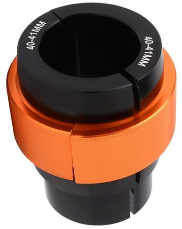 Gurtt Fork Seal Ring Driver 40mm-41mm Universal Motorcycle Fork Tool for Pit Dirt Bike Motocross Enduro Supermoto Road Bikes (Orange)