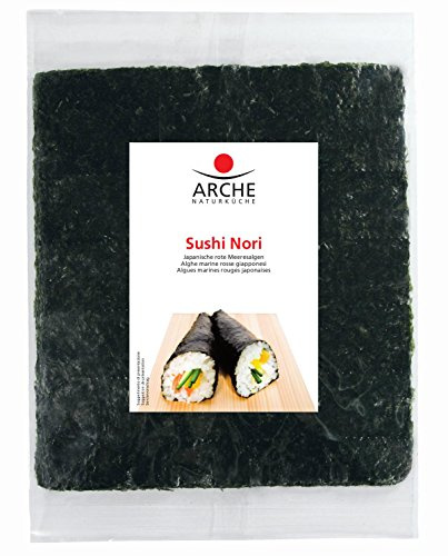 Arche Sushi Nori rote Meeresalgen, 2er Pack (2 x 17 g)