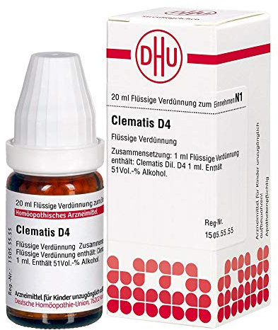 DHU Clematis D4 Dilution, 20 ml Lösung
