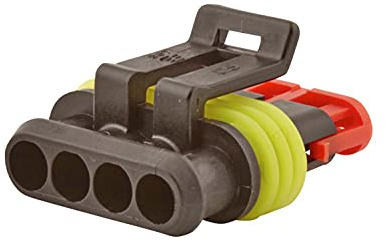 HELLA 8JA 746 184-042 Steckgehäuse - 4-polig - Stecker: Parallelverbinder