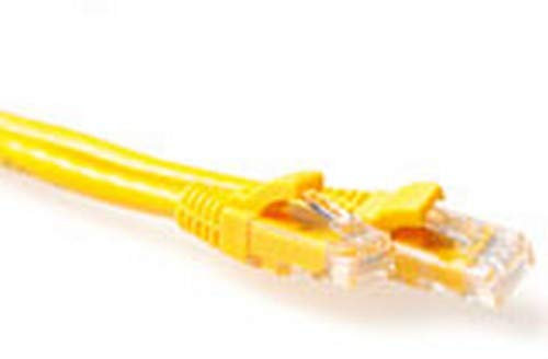 ACT CAT6 U/UTP SNAGLESS YL 0.50M