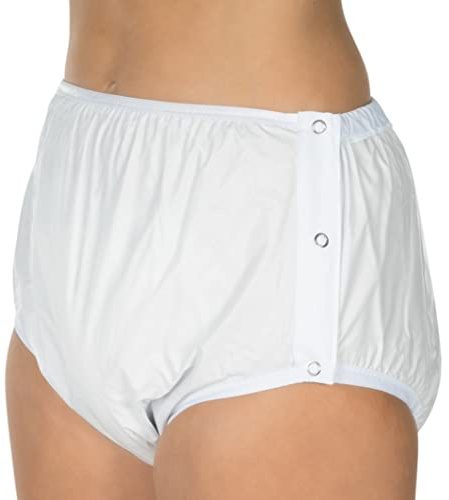 Suprima Slip PVC mit Innenfutter, knöpfbar Art. 1-222-000 (unisex) - Gr. 46 - weiss