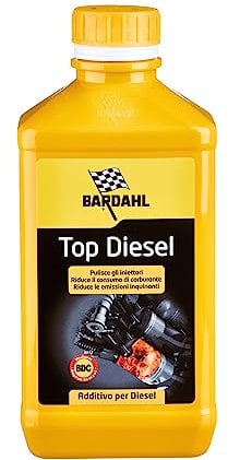 Bardahl Top Diesel Auto-Additiv für Dieselmotoren, Einspritzventil-Reiniger, 3 Liter