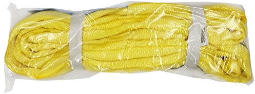 PLANETA B00303 Rundschlingen nach DIN EN 1492-2 mit Doppeltem Schutzschlauch, Polyester, 3 kg Tragfähigkeit, 3 m Umfanglänge, Gelb