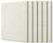 BXI Schallabsorber – 40,6 x 30,5 x 0,9 cm, 6 Stück, hochdichte akustische Absorptionsplatte, schallabsorbierende Paneele reduzieren Echo-Reverb, anklebbare Akustikplatten für Wand- und