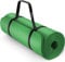 TRESKO Yogamatte Phthalatfrei - Gymnastikmatte rutschfest, Pilatesmatte Fitnessmatte mit Tragegurt, 185 x 60 x 1,5cm Grün
