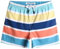 MaaMgic Badehose Jungen Sommer Badeshorts Schnelltrocknend Boardshorts mit Netzfutter Taschen und Verstellbarem Tunnelzug Urlaub Shorts Blau Gelb Rot,8 Jahre