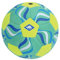 Schildkröt Neopren Mini-Beachsoccer Größe 2 | Ø 15 cm | salzwasserfest & rutschfest | weiche, griffige Oberfläche | Ideal für Strand, Garten, Kinder & Familie, Beach