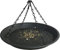 AUXPhome Large Hanging Bird Feeder Tray, Platform Seed Tray for Bird Feeders, Outdoor Garden Decoration for Wild Backyard Attracting Birds Works Great for catching Seed and Husk. （ Black ）
