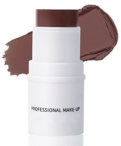 Boobeen Multi Stick - Bronzer Highlighter Blush Stick, Cream Blush Contour Highlighter Makeup Stick Waterproof, Face Brightens & Shades Pen for All Skin, Easy To Use