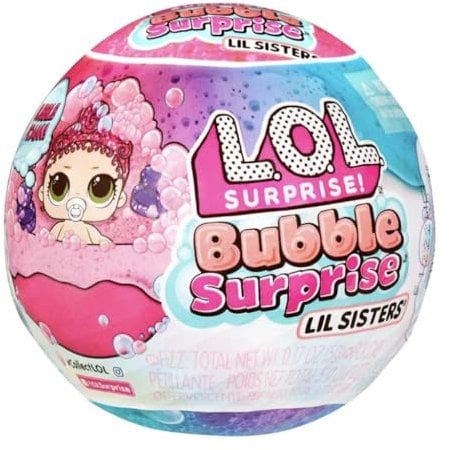 LOL Surprise Bubble Surprise Lil Sisters - ASSORTIMENTO CASUALE - Bambola da collezione, Baby Sisters, sorprese, accessori, Bubble Surprise e schiuma di bolle - Ideale per bambini dai 4 anni in su