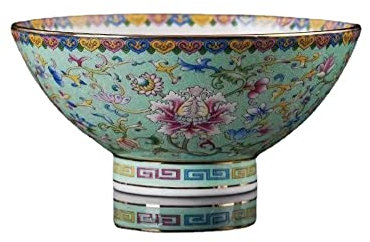 Bols à dessert en porcelaine, bol à fruits et cornflakes, bol en céramique* Bol à riz en porcelaine de style palais ancien chinois, bol à porridge, bol à soupe13 cm 5,1 pouces Palais en céramique colo