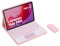 Keyboard Case for Lenovo Tab M11 11 Inch, 7 Color Backlit Bluetooth Keyboard with Touchpad, Soft TPU Back Cover, Bluetooth Mouse,Pink