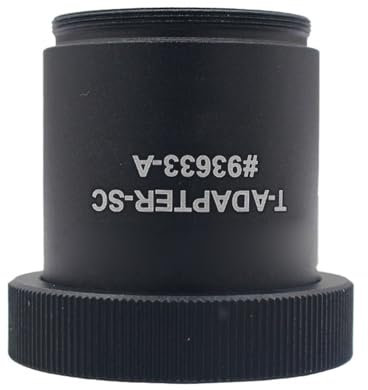 Mikroskopzubehör T-Adapter mit SCT 5, 6, 8 Mit 9.25, 11, 14, schwarz Haltbarkeit und zuverlässige Leistung