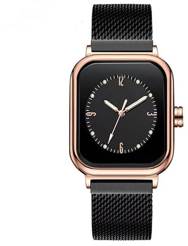 LIWEARE Armbanduhr, Outdoor Unisex Uhren Casual Quarz Armbanduhr mit Silikonband für Studenten, Frauen und Männer, Leuchten-Zifferblatt (Schwarze Milan Uhr)
