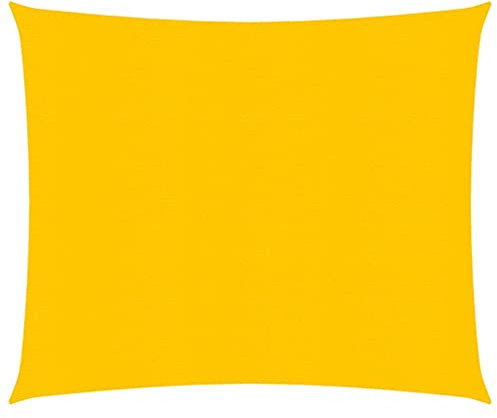 Rasen & Garten, Outdoor, Sonnenschirme und Sonnenschirme, Sonnensegel, 160 g/m², Gelb, 2,5 x 3 m, HDPE