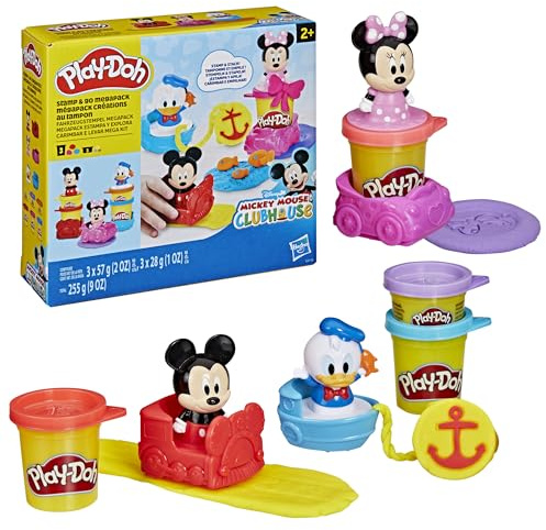 Play-Doh Disney Junior Stamp & Go Megapack with Mickey