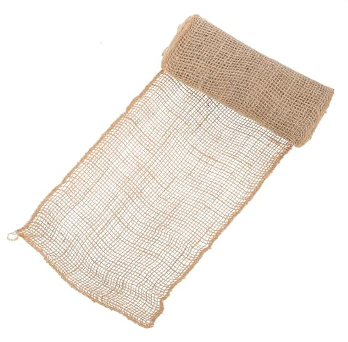 Jute Baumschutzhülle 1 Rolle Leinen Kaltfest für Baumstämme | Khaki, Wiederverwendbar, Licht-, Wasser und Luftdurchlässig, zum Schutz vor Kälte