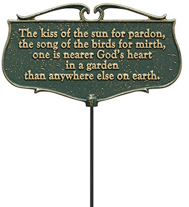 Whitehall Prod. Garden Poem Signs