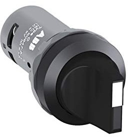 Abb -entrelec c2ss1-10b-10 Kompakt-Wählschalter, 2 Positionen, Schwarz