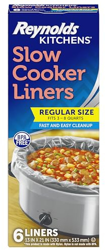 Reynolds Slow Cooker Liners, 6 Count by Reynolds