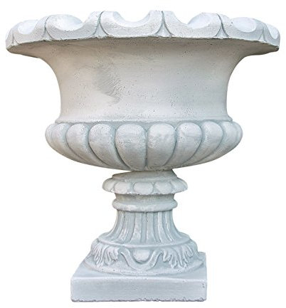 Amphore, 55 cm hoch, zum bepflanzen, aus Steinguss