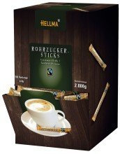 Hellma FAIRTRADE Rohrzucker-Sticks