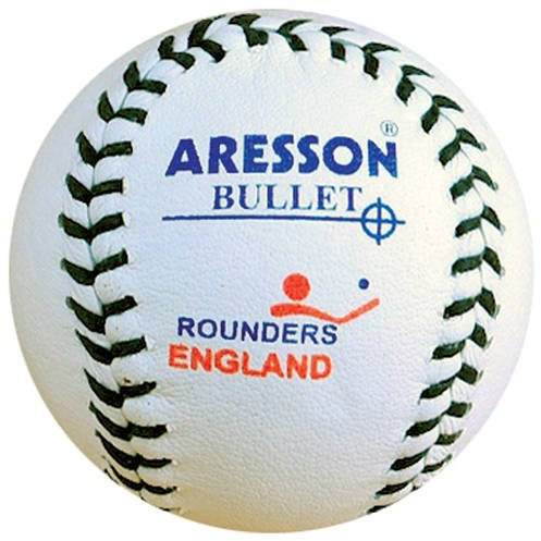 Aresson Bullet Schlagball England Spiel Leder Competition Match Ball Weiß