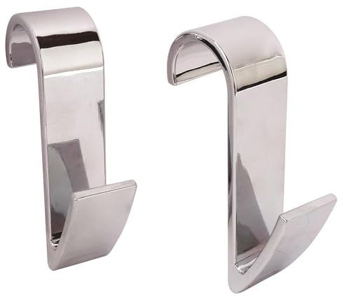 SOMATHERM FOR YOU - CRPS - Lote 2 ganchos de toalla seca tubular cromado
