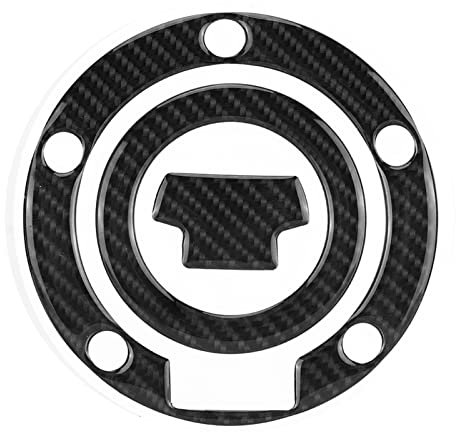 Tankaufkleber, Kohlefaser Motorrad Tankdeckel Pad Abdeckung Aufkleber Aufkleber Ersatz für YZF-R1 R6 für tankdeckel aufkleber mt07 r6 tankdeckel aufkleber motorrad motorrad