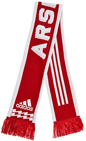 addias unisex-adult Arsenal Scarf Scarlet/White OSFM