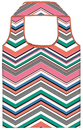 Moses Shopper ECO faltbar Zickzack 40 x 66 cm Polyester