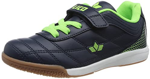 Lico Rockfield VS Hallenturnschuhe, Marine/Lemon, 34 EU