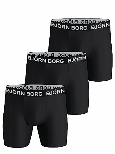 Björn Borg | Bjorn Borg PERFORMANCE BOXER 3P, Boxer Briefs for Men, Training Underwear, Multi-Packs Available