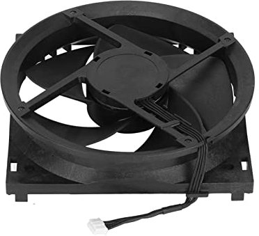Ventilador de Refrigeración Interno para Consolas de Juegos, Conexión de 4 Pines, Disipación de Calor MEjorada, Compacto, Hecho de Material ABS Ventilador de Refrigeración de CPU de Repuesto para Xbox