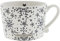 BC Tasse mit Henkel COLLECT GOOD STORIES Keramik weiß schwarz Keramikgeschirr Küche gedeckter Tisch BC Cup