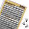 320Pcs Individual Lashes QUEWEL Cluster Lashes 30D+40D D Curl MIX9-16mm Individual Lash Extension Lash Clusters DIY Eyelash Extensions For Home Use (30D+40D 0.07D MIX9-16mm)