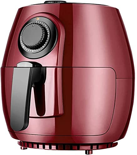 Four, friteuses à air, four numérique 1200 W 110 V-240 V 4 L, panier à friture antiadhésif, contrôle de la température, arrêt automatique, sans huile, grande capacité, faible en gras, rouge chaque
