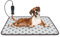 GOLOPET Extra Large Dog Heating Pad 47x30 in Waterproof Heated Dog Bed Smart Thermostat Switch, Whelping Supplies, Adding Wire Rope Wires Puppy Heating Pad Mat Paw Print
