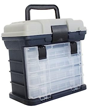 BELLIFFY 1 Stück Karton Angelkoffer köderbox köder Box Fischereiausrüstung Fishing Accessories Fischereiwerkzeug Stauboxen Zubehörfach zum Angeln Werkzeugkisten und Aufbewahrung