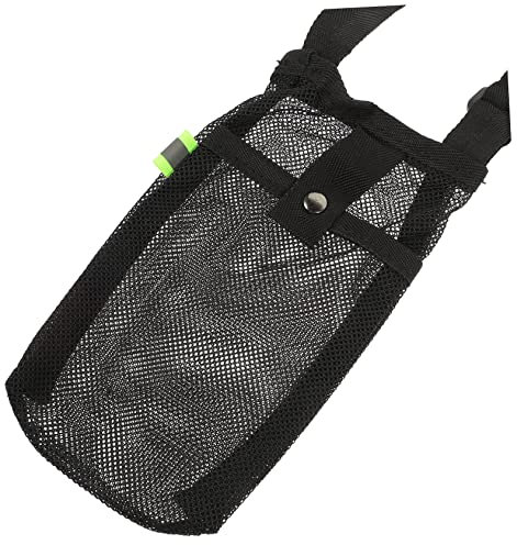 Yardwe 2pcs Portable Kettle Bag Nylon Water Bottle Holder Mesh Strap Practical Bottle Carrier for Walking and Outdoor Activities
