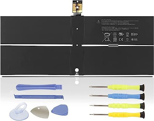 DYNK01 G3HTA036H Tablet Battery for Microsoft Surface Laptop 1 1st Gen 1769 2017, Surface Book 1782/1769, Surface Laptop 2 2nd Gen 2-LQN-00004 KSR-00001 DAG-00003 45.2Wh/5970mAh 45.2Wh/5970mAh -Cell