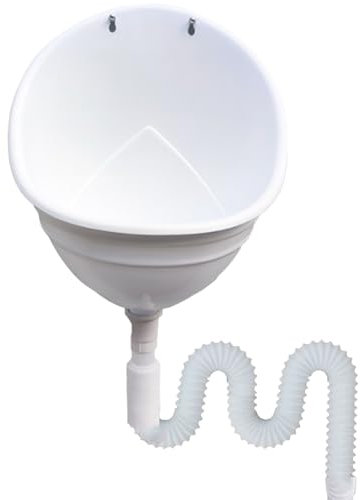 Urinoir Mural, Urinoir Sans Eau avec Tuyau de 1.5m, Urinoir Portable en Plastique pour Hommes avec Tamis Anti-Obstruction, Inverseur D'Urinoir pour Jardin Toilettes Maison, Camping, Chantier
