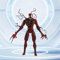 Venom Figure, Venom Superheroes Figures,3D Venom Action Figures,Venom Model Toy,Venom Collection Ornaments for Hero Series Anime Fans Collecting Figures (red)